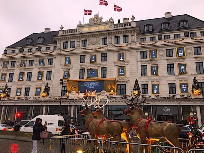 Best European Christmas Destinations -Copenhagen Christmas Hotel D'Angleterre
