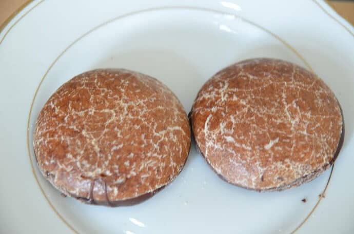 Braune Lebkuchen 