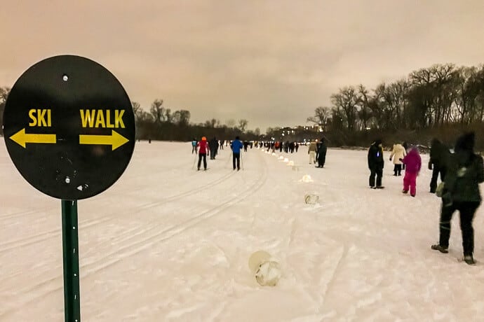 Christmas in Minneapolis loppet - Best Places to Spend Christmas in the USA