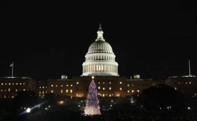 Christmas in Washington, DC by Maggie McKneely - Best Places to Spend Christmas in the USA