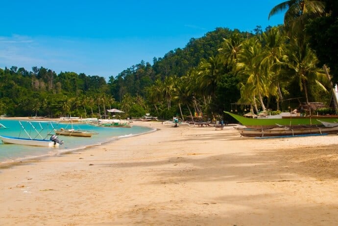 Port Barton beach, El Nido, Philippines