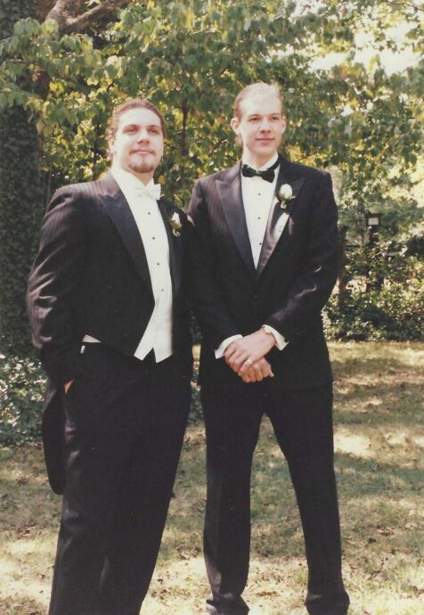 Jon and Bret at Wedding 91