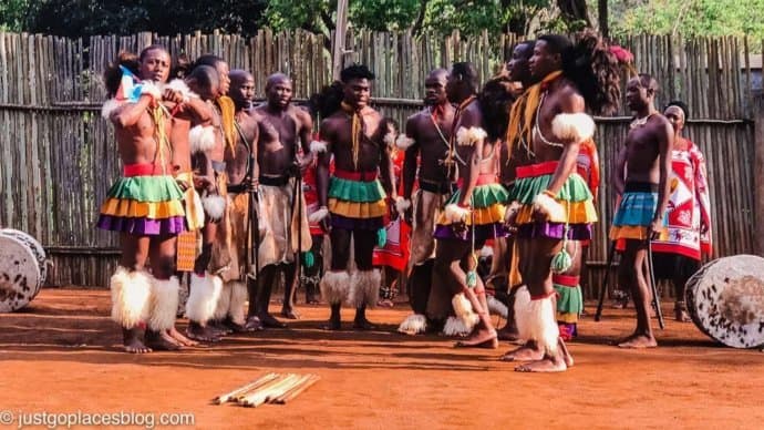 Dancers at the Mantenga Cultural Center in eSwatini