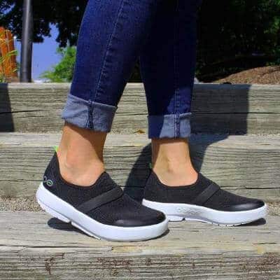 Black Comfortable Walking Shoe - OOmg Low Shoe