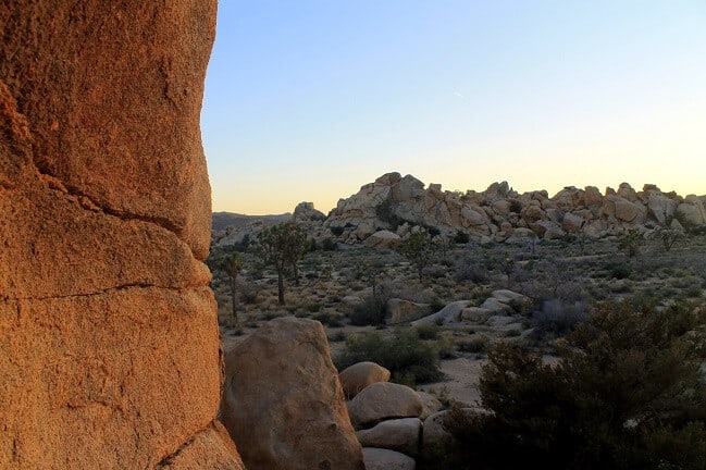 Hidden Valley in Joshua Tree