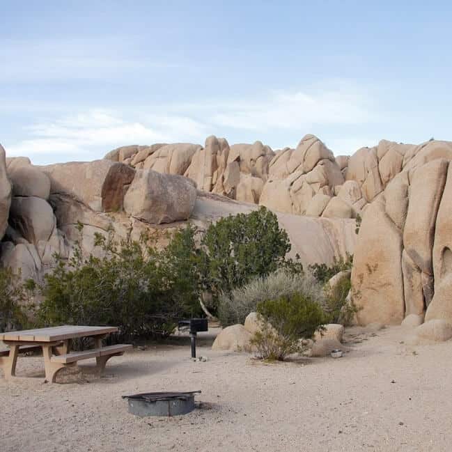 Jumbo Rocks Campground via NPS