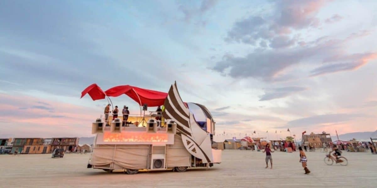 Famous Festivals in USA - Burning Man by Val & Nick Wheatley of Wandering Wheatleys