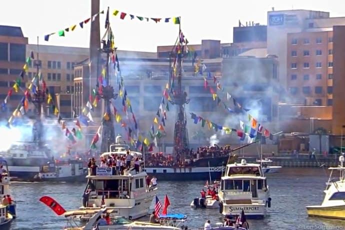 Gasparilla Pirate Festival, Tampa FL USA