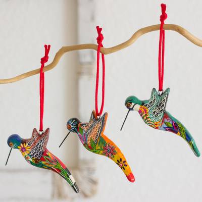 Novica Hummingbird Ornaments - gifts for Christmas Lovers