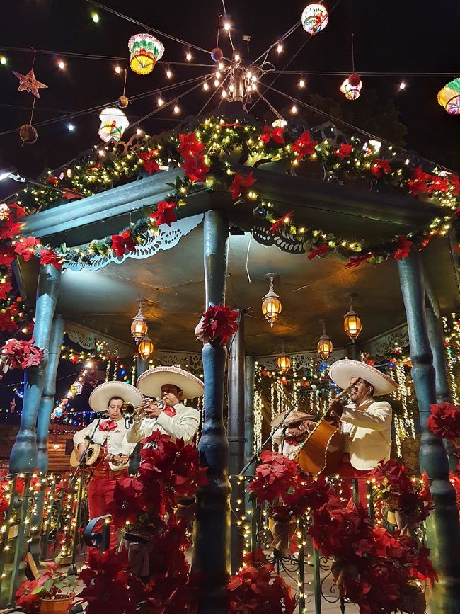 Traditional Christmas Eve in Mexico Posada