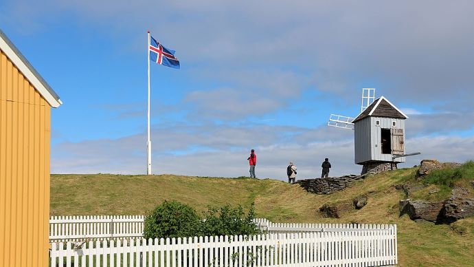 Vigur Island Windmill, Iceland -Famous Vikings in History