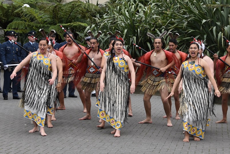Polynesian Culture-Maori Haka Powhiri