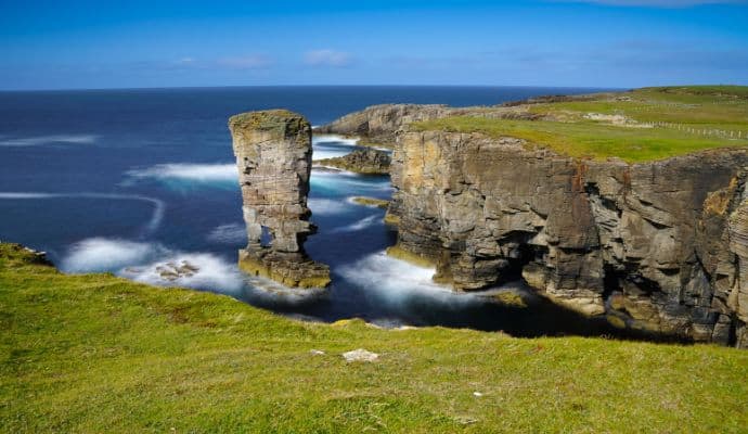 Orkney Islands off Scotland's northeastern coast