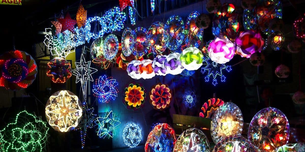 Christmas Lanterns in the Philippines