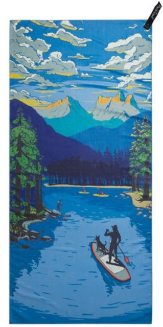 Packtowl camping beach towel