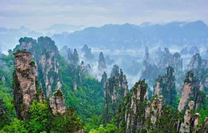 Mountains in China