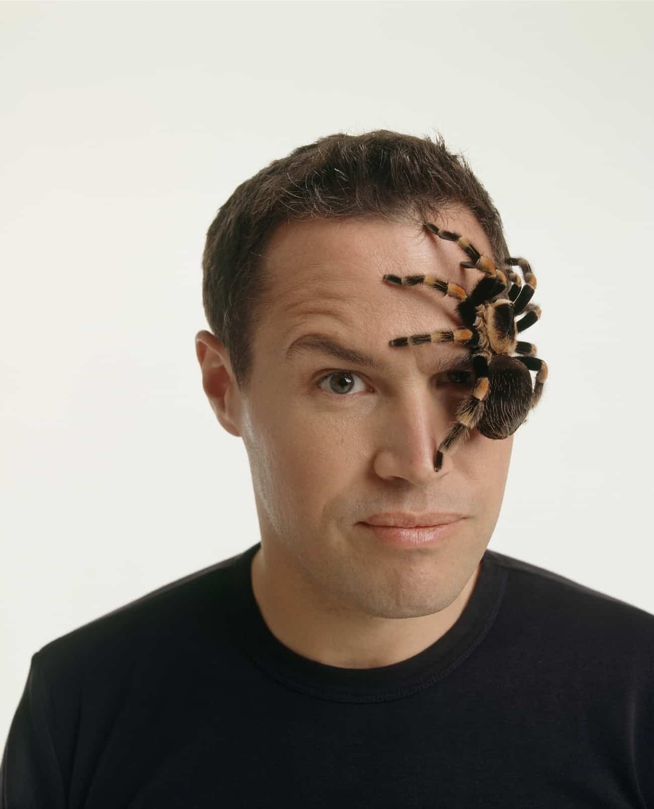 Jeff Corwin with Tarantula