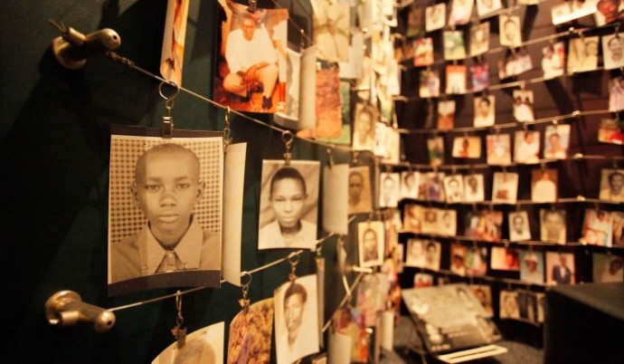 Victims of Rwanda Genocide at Kigali Memorial Centre