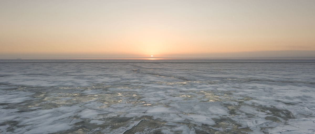 Finnish Lapland: Arctic sunrise