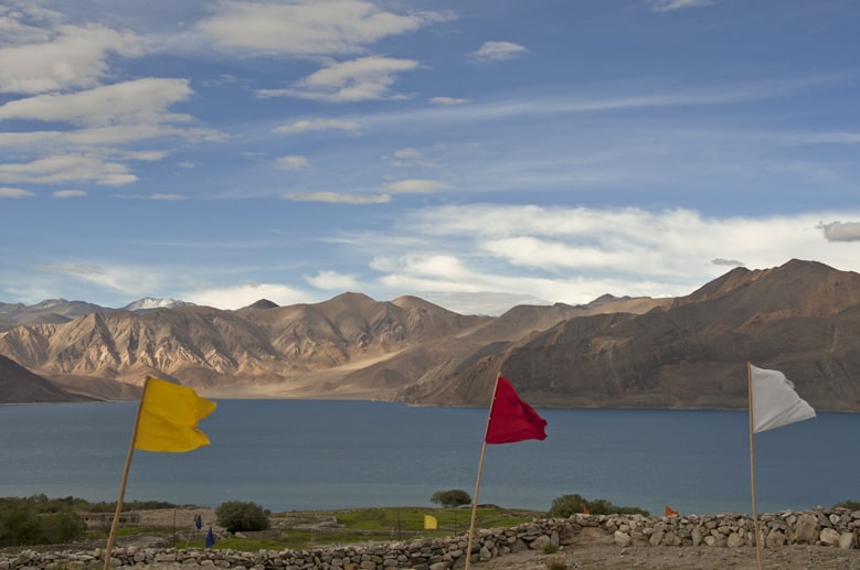 Pangong Flags