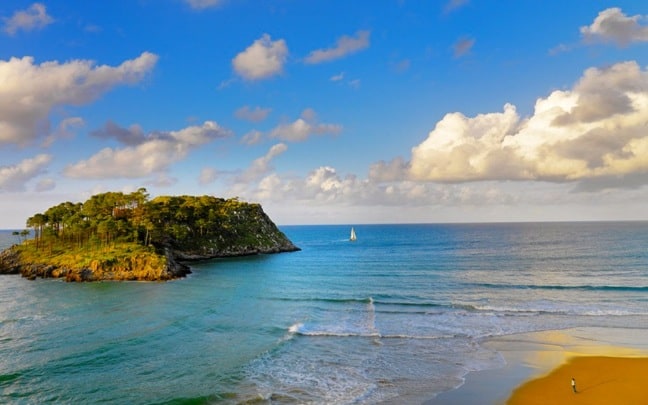 Scenery along Spain's Basque Circuit