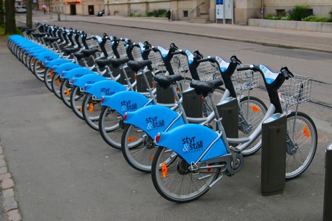 Styr & Ställ Self-Service Bicycle Rentals  in Gothenburg, Sweden