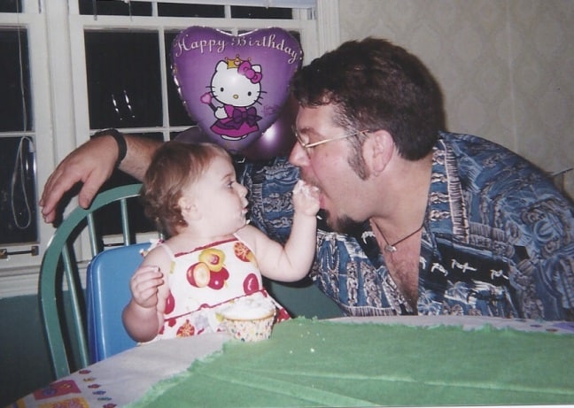 Bret and his daughter, Allie