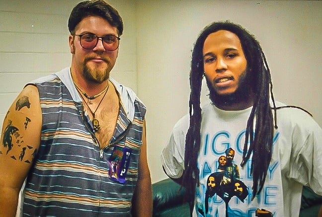 Bret Love with Ziggy Marley