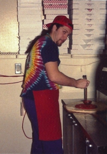 Bret at his pizza job - advice to my younger self