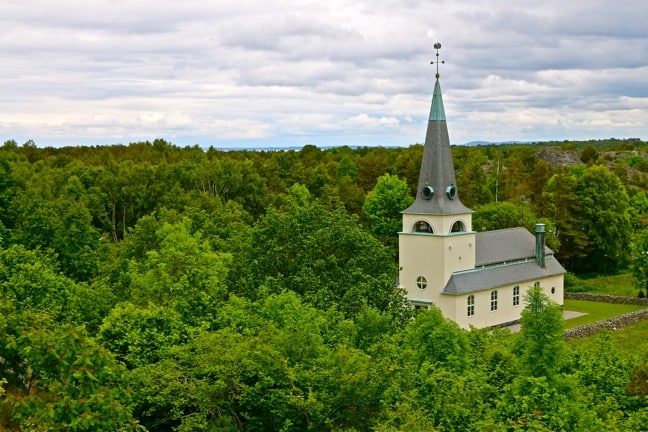 Sweden's Westernmost Church, on South Koster Island