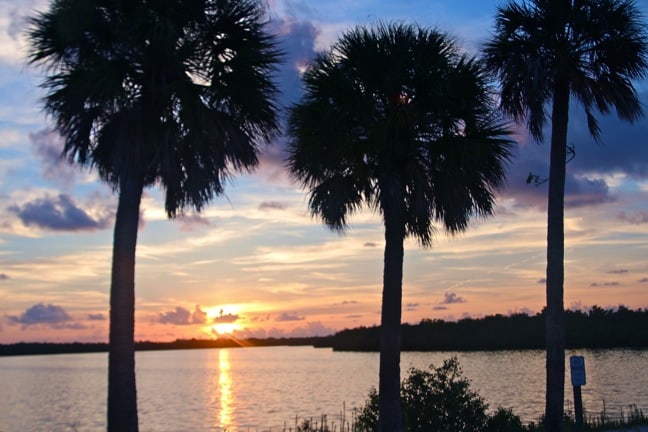 Sunset in Ding Darling National Wildlife Refuge, Florida