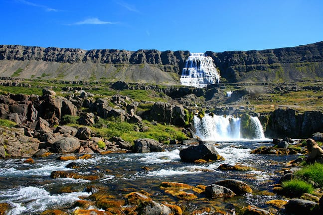Dynjandi Waterfall iceland