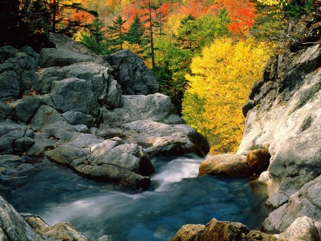 Glen Falls, White Mountain National Forest New Hampshire