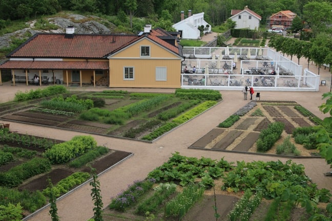 The Gunnebo House Kitchen Garden, Sweden