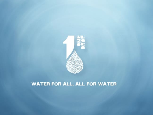 The ONE DROP Foundation Logo