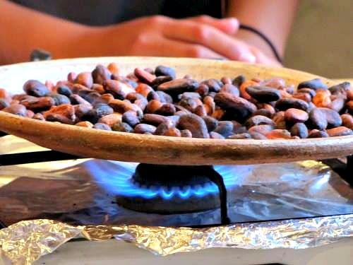 History of Chocolate A Guide to How Chocolate is Made - Roasting Cacao Beans