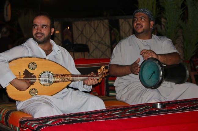 Bedouin Musicians Perform at Captain's Camp, Wadi Rum