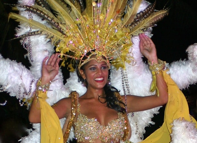 Carnival Dancer in Aruba