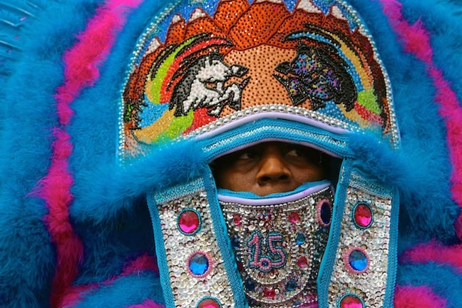 The History of New Orleans' Mardi Gras Indians (A Photo Essay)