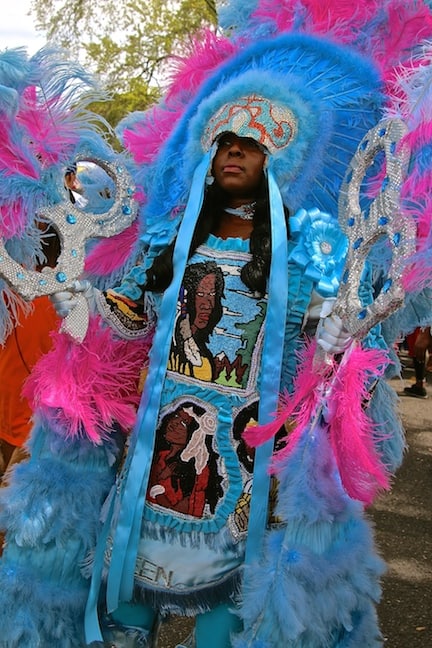 How the “Mardi Gras Indians” Compete to Craft the Most Stunning