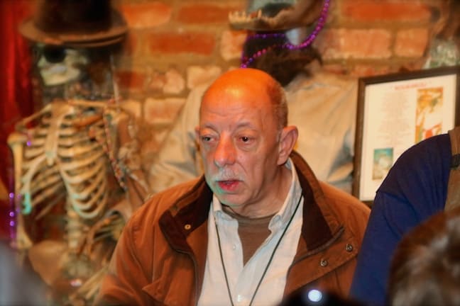 Owner Jerry Gandolfo at the New Orleans Historic Voodoo Museum 