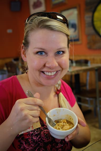 Cajun Food Tours Tasting of T-Coon's Catfish Courtbouillon