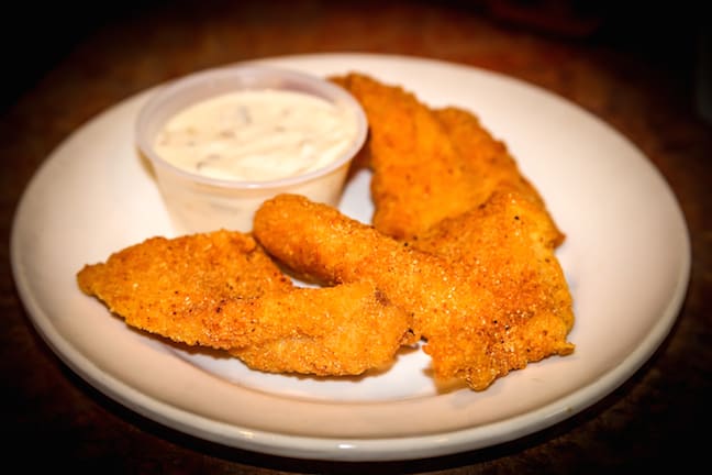 Cajun Food Tours Tasting of Fried Catfish at Hook'd Up in Youngsville 