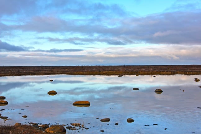 Hudson Bay in Churchill, Manitoba