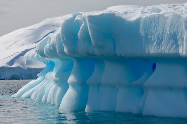 Icebergs Near Spert Island, Antarctica