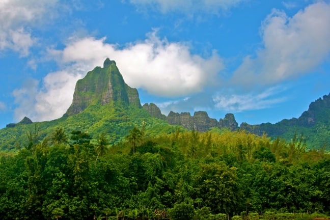 Mount Tohivea, a.k.a. Bali Hai Mountain