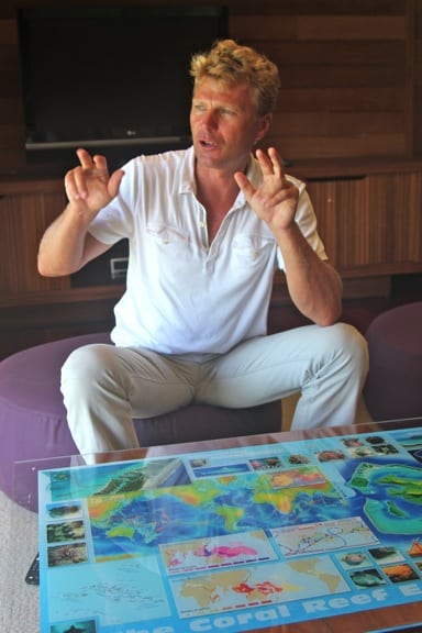 Marine Biologist Oliver Martin, Four Seasons Bora Bora
