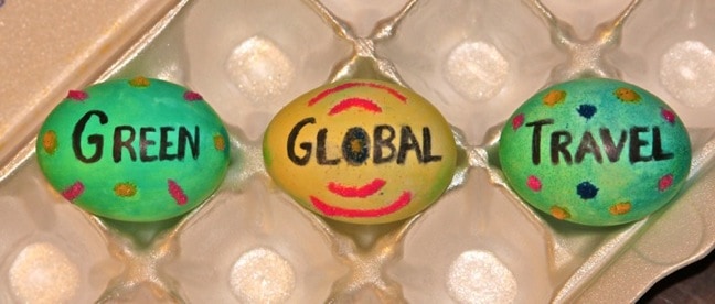 Green Global Travel Easter Eggs