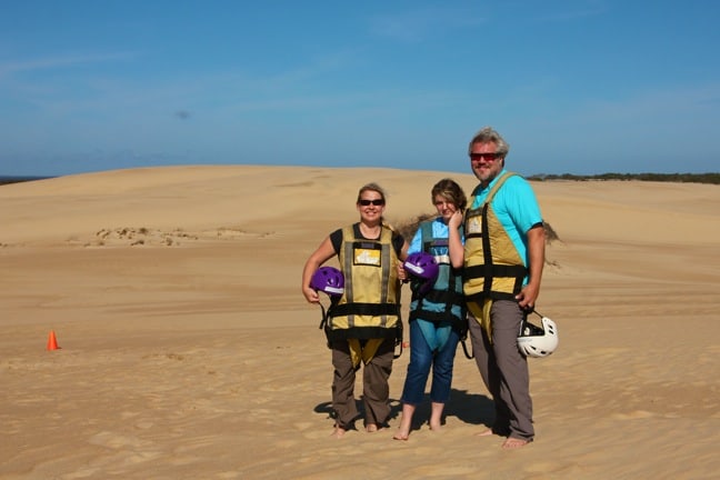 Family Hang Gliding Lessons in Outer Banks, North Carolina