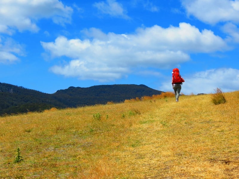 Hiking on Maria Island, Australia 